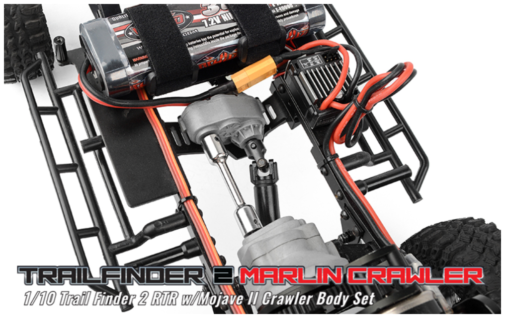RC4WD Marlin Crawler Trail Finder 2 RTR w/Mojave II Crawler Body Set - Image 3